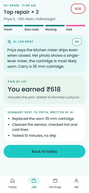 Findar app: Paid