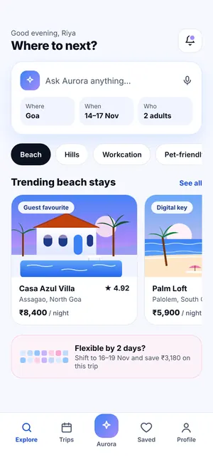 FindMy Stay app: Explore
