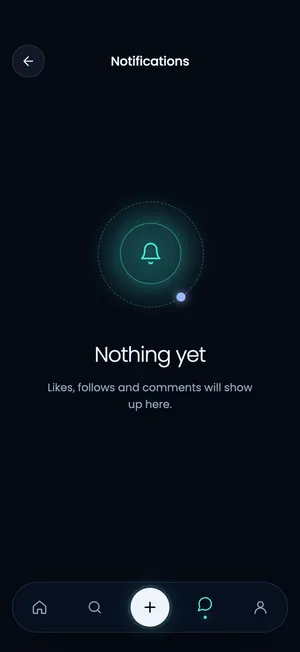Pluto app: Nothing yet