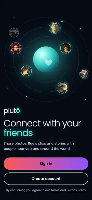 Pluto app: Welcome to Pluto