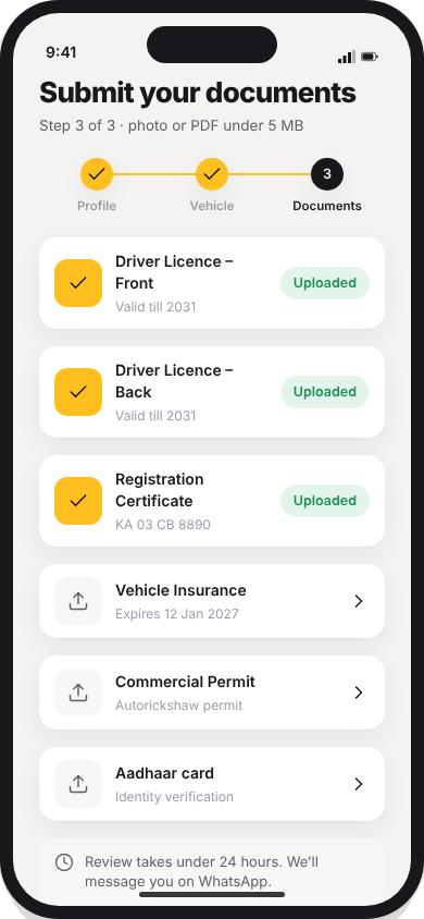Document upload